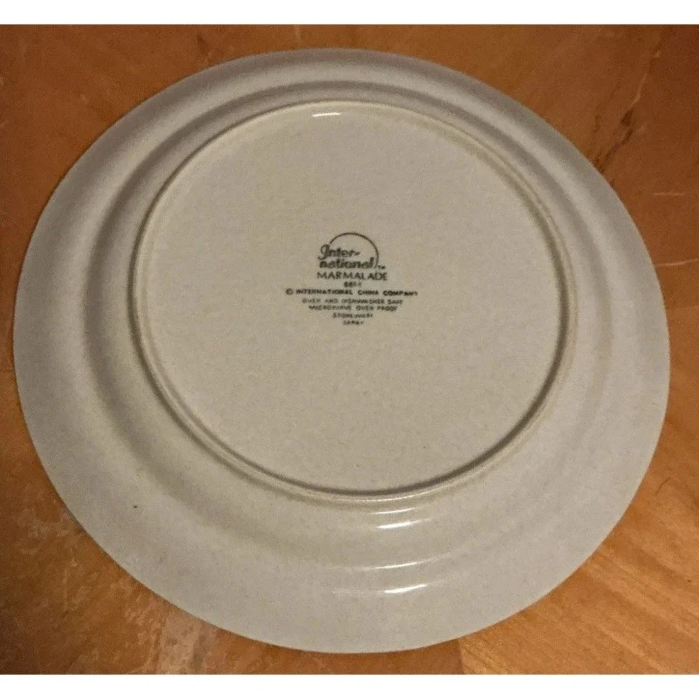 International Stoneware Marmalade Goose Serving Plate 12.25